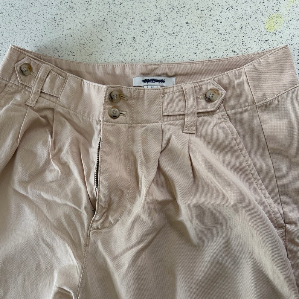 Madewell The Petite Harlow Wide Leg Pant Size 6P - Picture 6 of 8